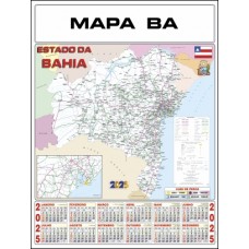 I - Mapa Bahia - BA